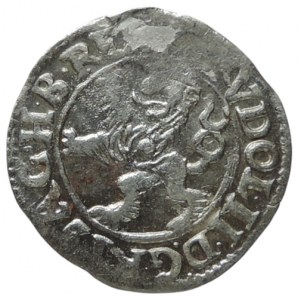 Rudolf II. 1576-1612, malý groš 1598 Jáchymov