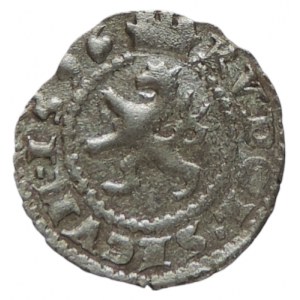 Rudolf II. 1576-1612, bílý peníz 1596 Kutná Hora