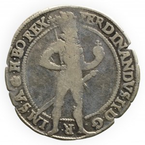 Ferdinand II. 1619-1637, 1/4 tolar 1623 Praha-Suttner