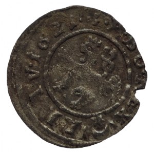 Ferdinand II. 1619-1637, 3 krejcar 1621 kiprový, Praha-Hübmer