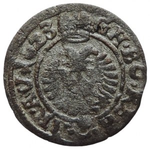Ferdinand II. 1619-1637, 3 krejcar 1623 kiprový, Praha-Hübmer
