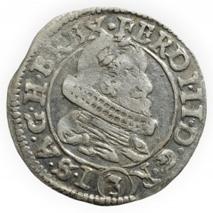 Ferdinand II. 1619-1637, 3 krejcar 1633 Praha-Schuster
