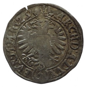 Ferdinand II. 1619-1637, 3 krejcar 1629 Kutná Hora-Hölzl