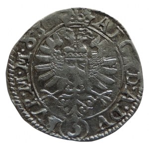 Ferdinand II. 1619-1637, 3 krejcar 1630 Kutná Hora-Hölzl