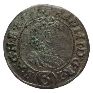 Ferdinand II. 1619-1637, 3 krejcar 1631 Jáchymov-Steinmüller