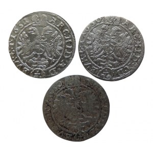 Ferdinand II. 1619-1637, 3 krejcar 1630 - 2x, 1631 Olomouc-Fritsch