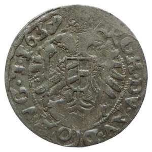Ferdinand II. 1619-1637, 3 krejcar 1637 O Olomouc-Sonnenschein