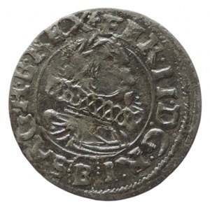 Ferdinand II. 1619-1637, 1 krejcar 1624 B/CW Brno-Wohnsiedler, MKČ 889 sbírkový