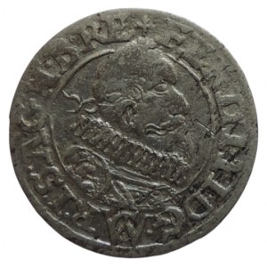 Ferdinand II. 1619-1637, 1 krejcar 1624 CW Brno-Wohnsiedler MKČ 892