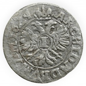 Ferdinand II. 1619-1637, 1 krejcar 1624 Brno - Wohnsiedler