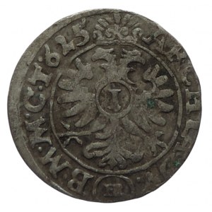 Ferdinand II. 1619-1637, 1 krejcar 1625 W/HR Vratislav-Riedel