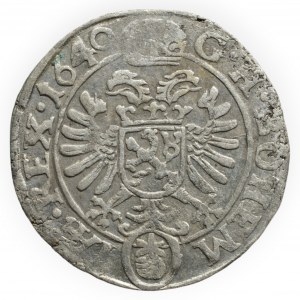 Ferdinand III. 1637-1657, 3 krejcar 1640 Praha-Wolker