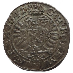 Ferdinand III. 1637-1657, 3 krejcar 1641 Praha-Wolker