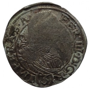 Ferdinand III. 1637-1657, 3 krejcar 1641 Praha-Wolker, chyboražba 16411 = MKČ 1181