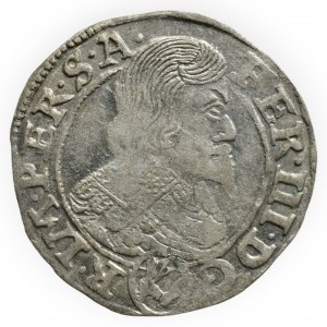 Ferdinand III. 1637-1657, 3 krejcar 1638 Kutná Hora-Geronis