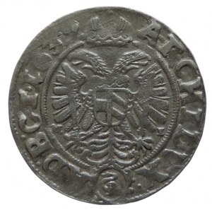 Ferdinand III. 1637-1657, 3 krejcar 1639 Vratislav-Reichart+Jan