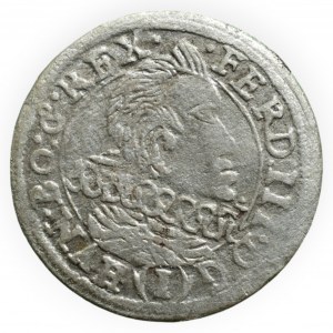 Ferdinand III. 1637-1657, 1 krejcar 1628 Kladsko-Huser+Peter