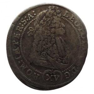Leopold I. 1657-1705, XV krejcar 1694 GE Praha-Egerer