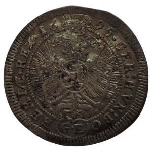 Leopold I. 1657-1705, 3 krejcar 1695 GE Praha-Egerer