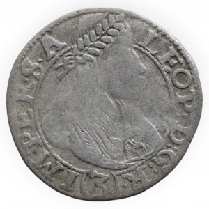 Leopold I. 1657-1705, 3 krejcar 1670 Kutná Hora-Hackl