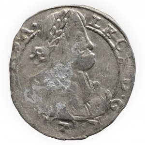 Leopold I. 1657-1705, 3 krejcar 1673 Kutná Hora-Hackl