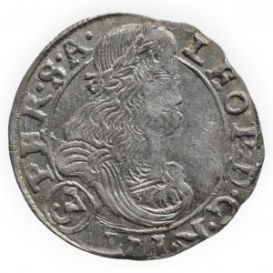 Leopold I. 1657-1705, 3 krejcar 1679 CK Kutná Hora-Krahe