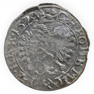 Leopold I. 1657-1705, 3 krejcar 1679 CK Kutná Hora-Krahe