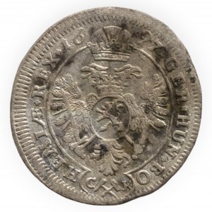 Leopold I. 1657-1705, 3 krejcar 1697 CK Kutná Hora