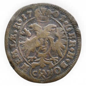 Leopold I. 1657-1705, 1 krejcar 1701 CK Kutná Hora