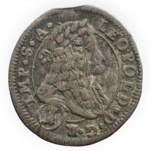Leopold I. 1657-1705, 1 krejcar 1702 Kutná Hora