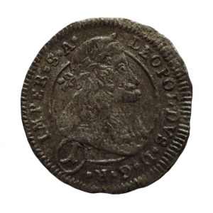 Leopold I. 1657-1705, 1 krejcar 1705 Kutná Hora-Wohnsiedler