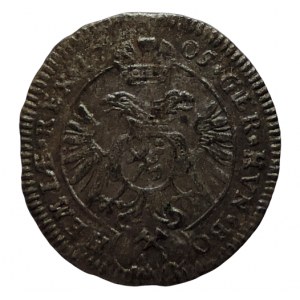 Leopold I. 1657-1705, 1 krejcar 1705 Kutná Hora-Wohnsiedler