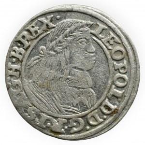 Leopold I. 1657-1705, 1 krejcar 1661 GH Vratislav-Hübner