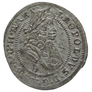 Leopold I. 1657-1705, 1 krejcar 1699 MMW Vratislav-Wackerl