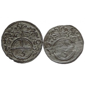 Leopold I. 1657-1705, grešle 1670, 1671 Opolí-Ehinger 2ks