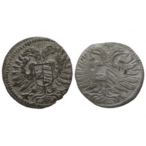 Leopold I. 1657-1705, grešle 1670, 1671 Opolí-Ehinger 2ks