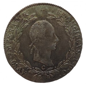 Franz II. 1792-1835, 20 krejcar 1830 C Prag