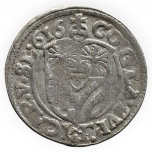 Münsterberg-Olešnice, Karel II. 1587-1617, 3 krejcar 1616 H.Tuchmann