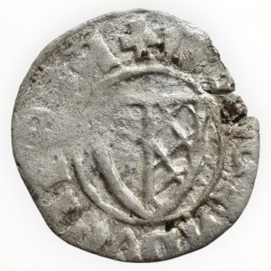Opava knížectví, Přemek Opavský 1377-1433, Ag haléř z obodobí 1377-1381, Paszkiewicz 11.2a., nep.ol.