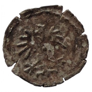 Těšín, Václav III. Adam 1528-1579, haléř 1570, mincovna Skočov, Kopicki 5537 RR