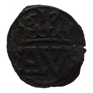 Těšín, Adam Václav 1594-1617, haléř 1612 CC Cantor