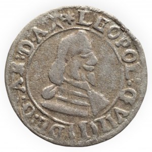 Olomouc biskupství, Leopold Vilém 1637-1662, 1 krejcar 1653 SV 110