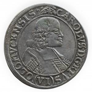 Olomouc biskupství, Karel II. Liechtenstein 1664-1695, VI krejcar 1682 SAS