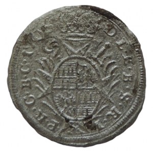 Olomouc biskupství, Karel III. Lotrinský 1696-1711, 1 krejcar 1705
