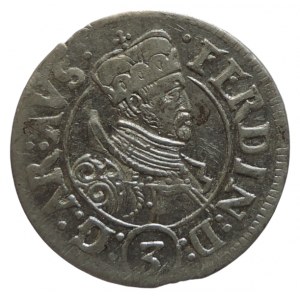 Tyroly, arcivévda Ferdinand 1564 - 1595, 3 krejcar b.l.