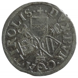 Tyroly, arcivévda Ferdinand 1564 - 1595, 3 krejcar b.l.