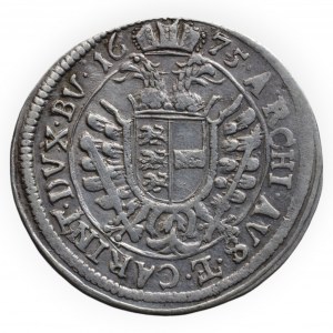 Leopold I. 1657-1705, 6 krejcar 1675 Svatý Vít