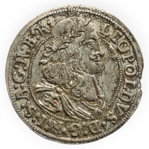 Leopold I. 1657-1705, 3 krejcar 1667 Hall