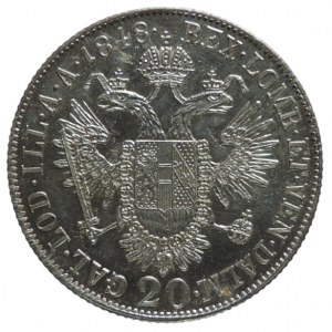 Ferdinand V. 1835-1848, 20 krejcar 1848 A