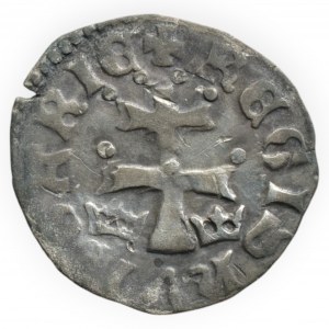 Ludvík z Anjou 1342-1382, denár Huszár 547